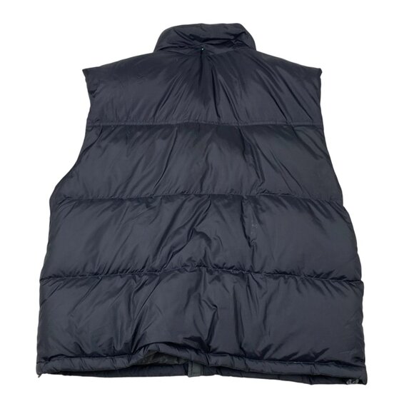 American Eagle Outfitters Mens Vest XL Quilted Full Zip Outdoors Winter Black - Picture 2 of 14